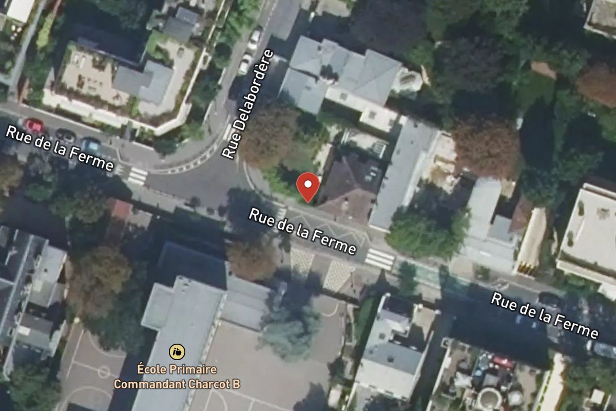 Vue satellite — 12 Rue de la Ferme
