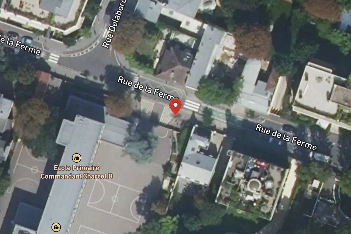Vue satellite — 13 Rue de la Ferme