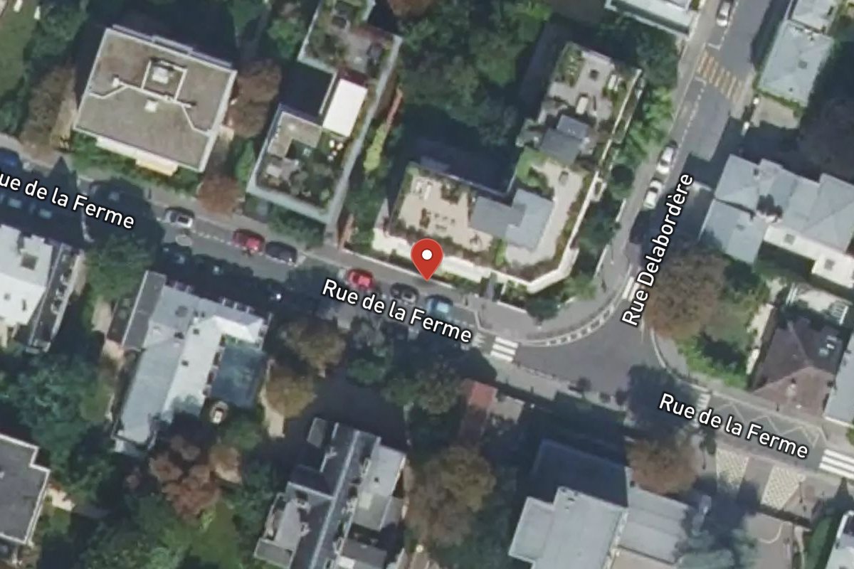 Vue satellite — 14 Rue de la Ferme
