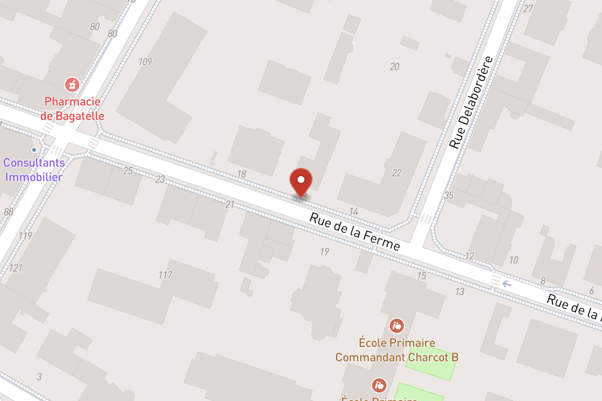 Plan de situation — 16 Rue de la Ferme