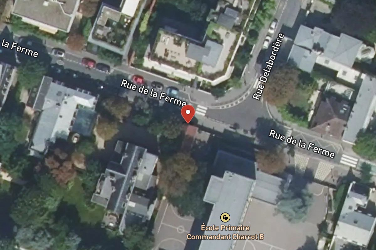 Vue satellite — 17 Rue de la Ferme