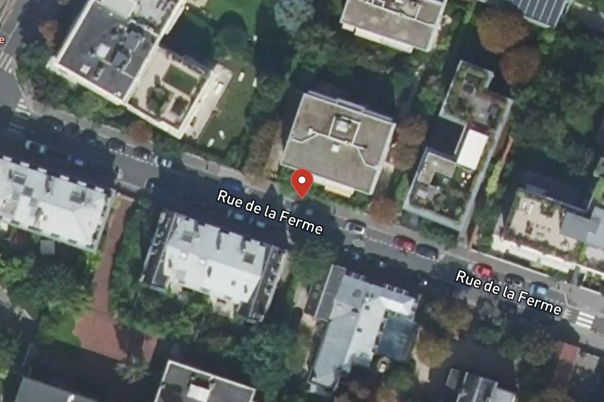 Vue satellite — 18 Rue de la Ferme