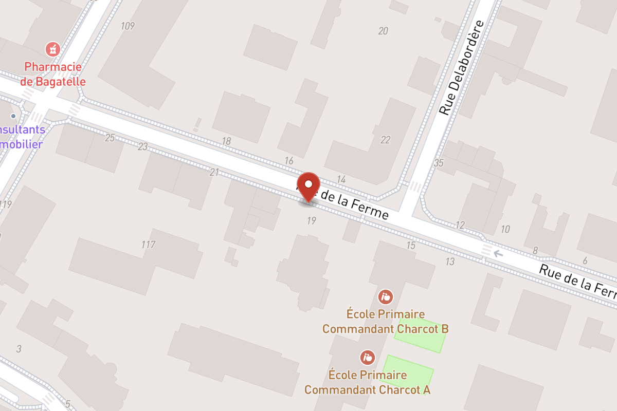 Plan de situation — 19 Rue de la Ferme