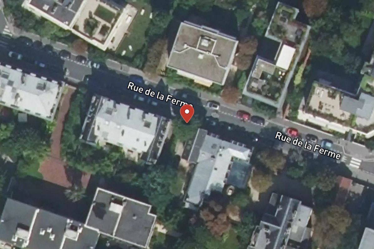 Vue satellite — 21 Rue de la Ferme