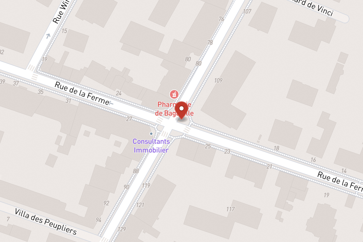 Plan de situation — 22BIS Rue de la Ferme