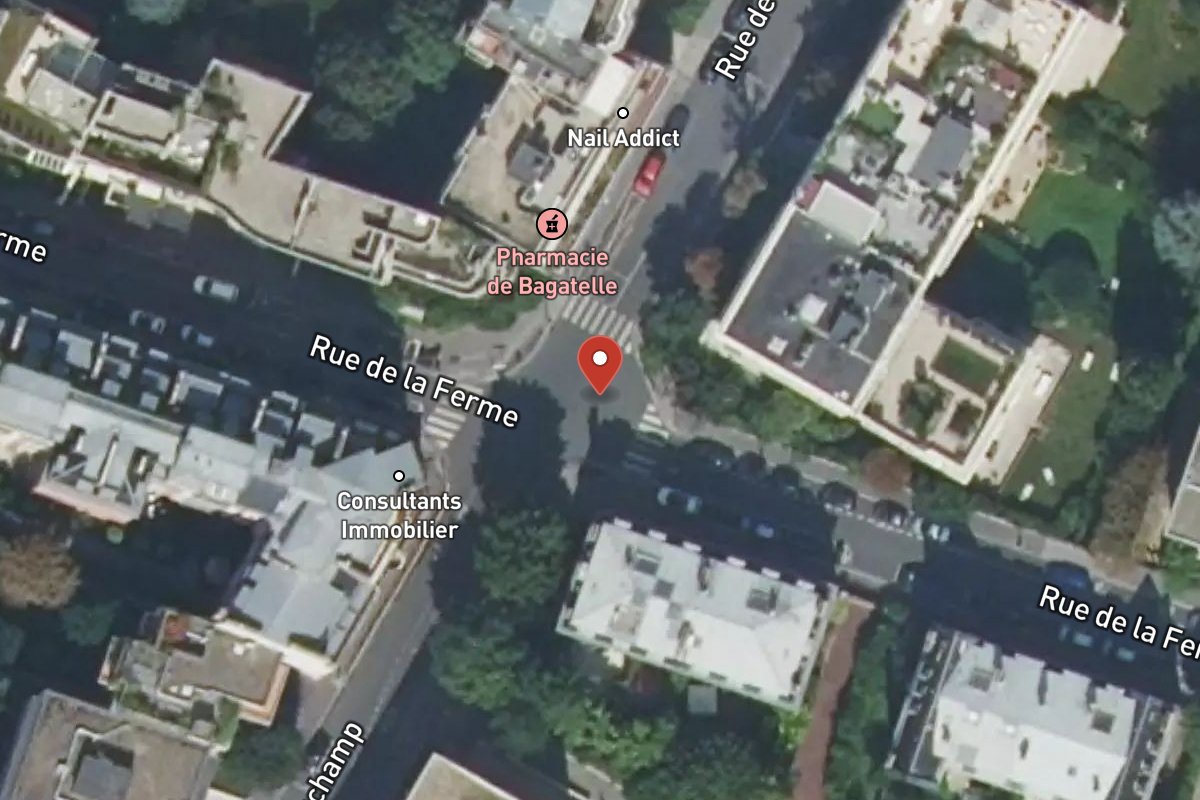 Vue satellite — 22BIS Rue de la Ferme