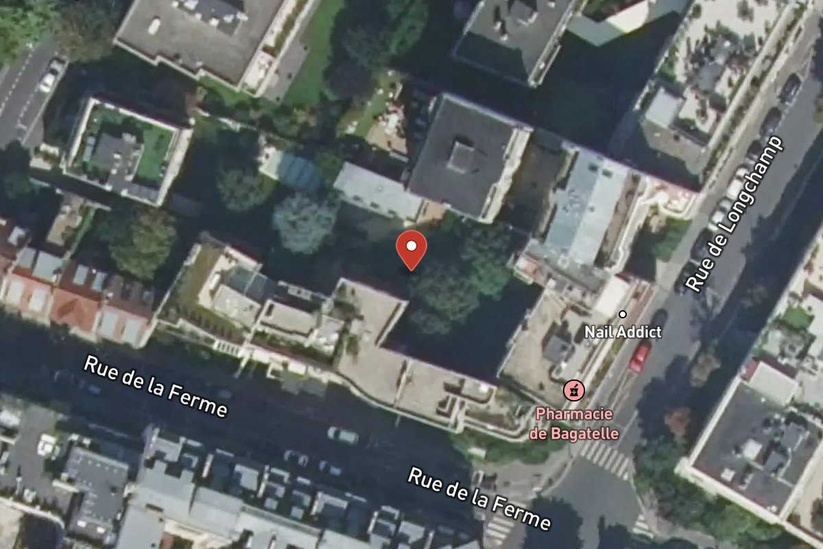 Vue satellite — 22 Rue de la Ferme