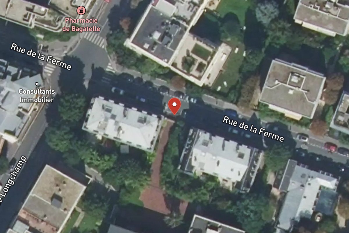 Vue satellite — 23BIS Rue de la Ferme