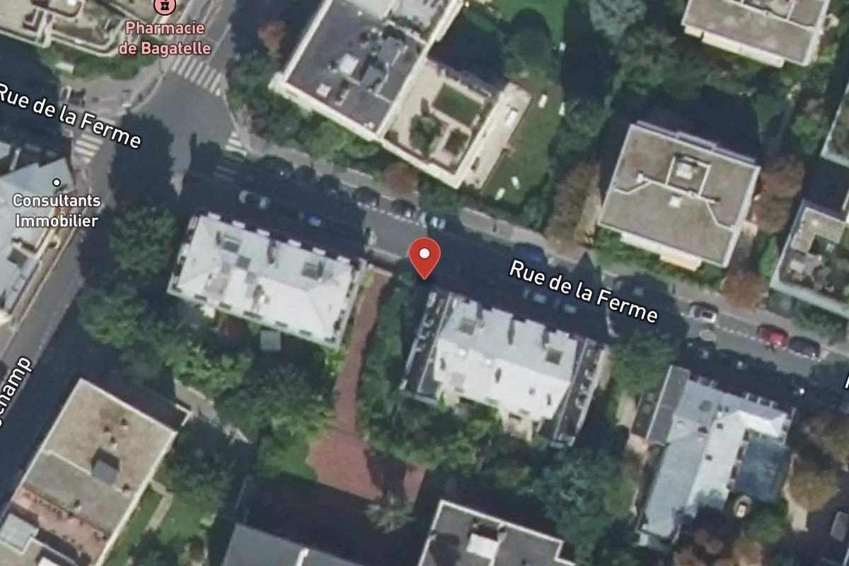 Vue satellite — 23 Rue de la Ferme