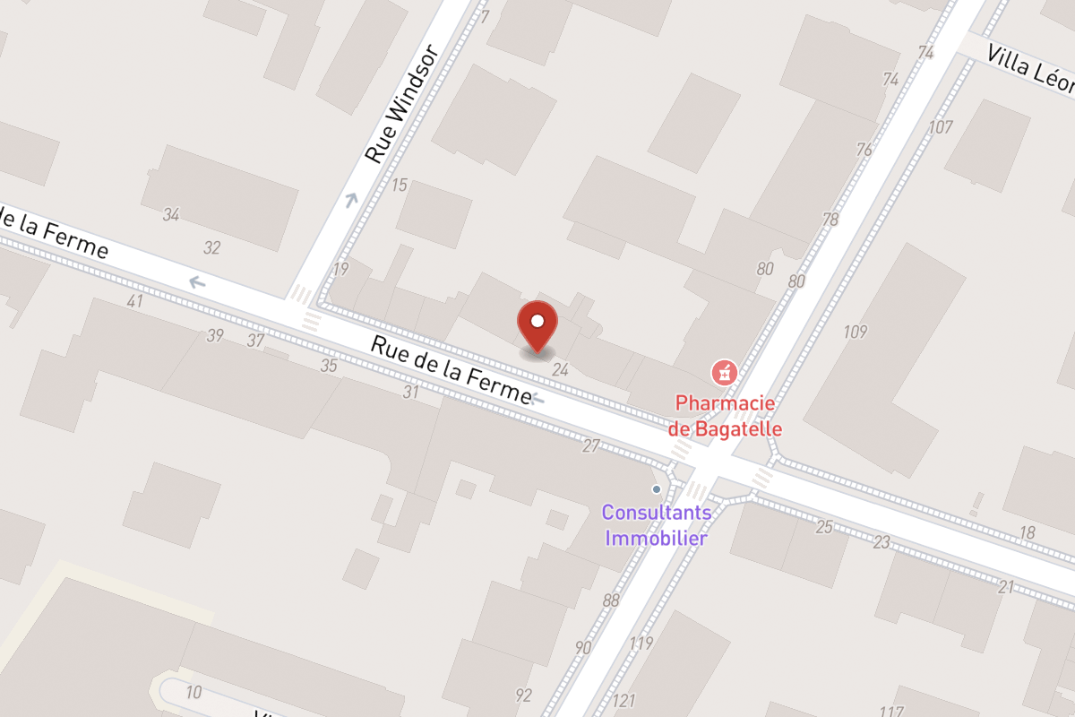 Plan de situation — 24BIS Rue de la Ferme