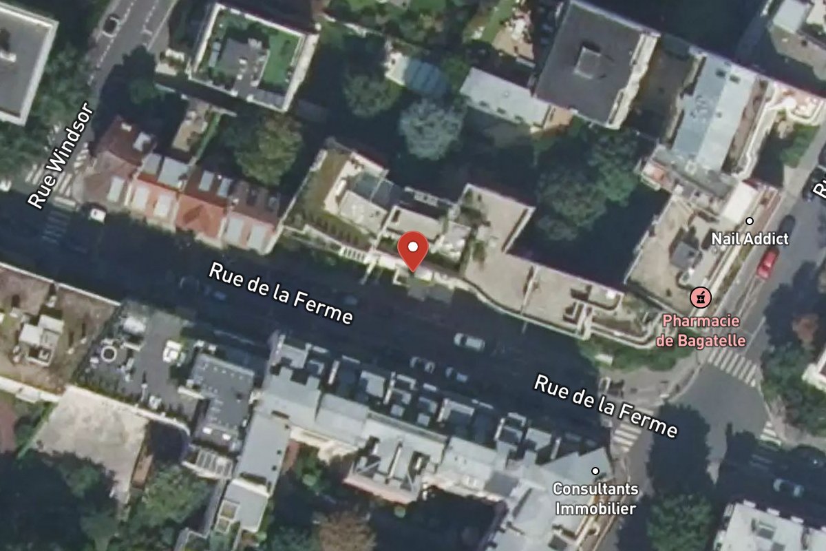Vue satellite — 24BIS Rue de la Ferme