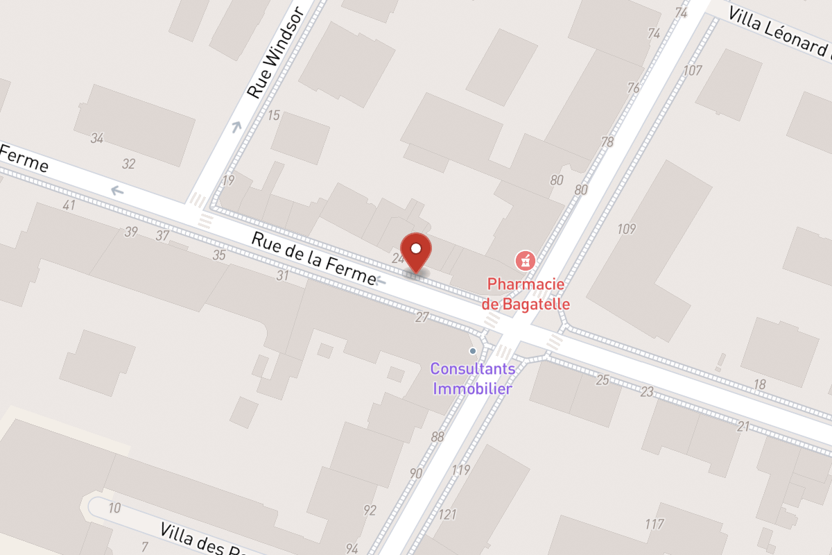 Plan de situation — 24 Rue de la Ferme