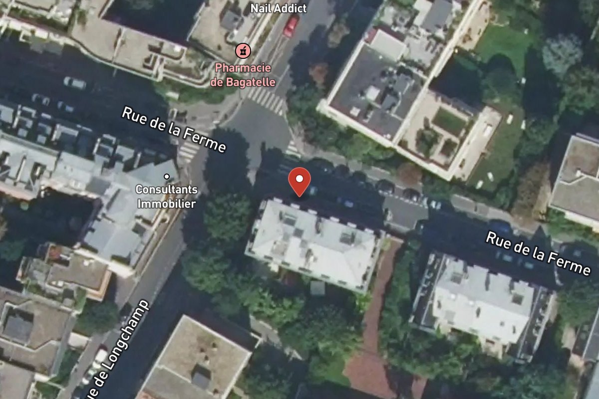 Vue satellite — 25BIS Rue de la Ferme
