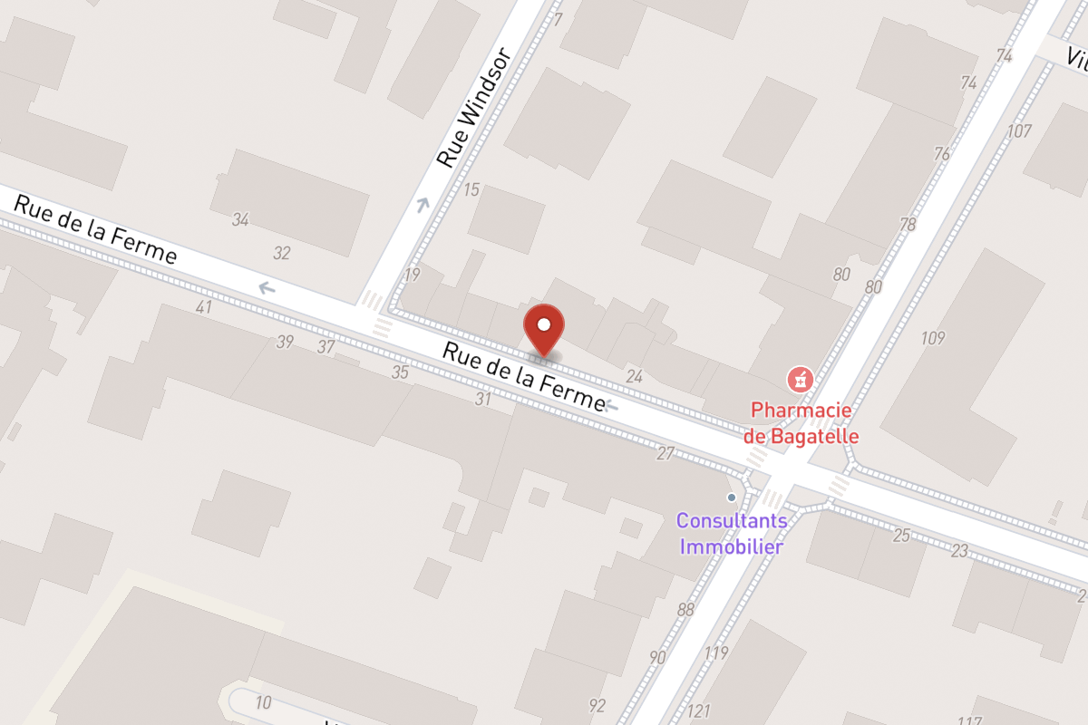 Plan de situation — 26 Rue de la Ferme