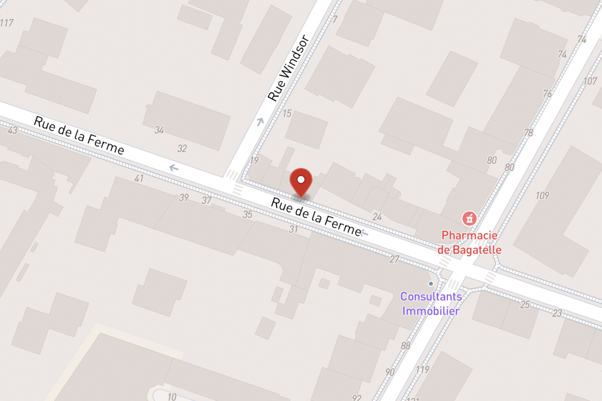 Plan de situation — 28 Rue de la Ferme