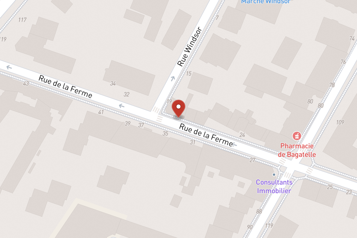 Plan de situation — 30BIS Rue de la Ferme