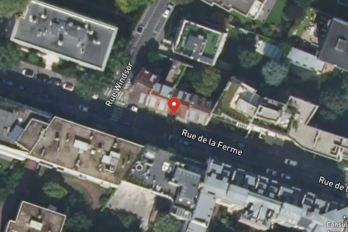 Vue satellite — 30 Rue de la Ferme