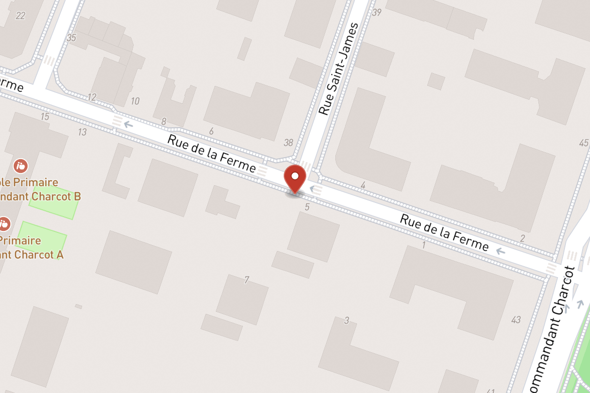 Plan de situation — 5 Rue de la Ferme