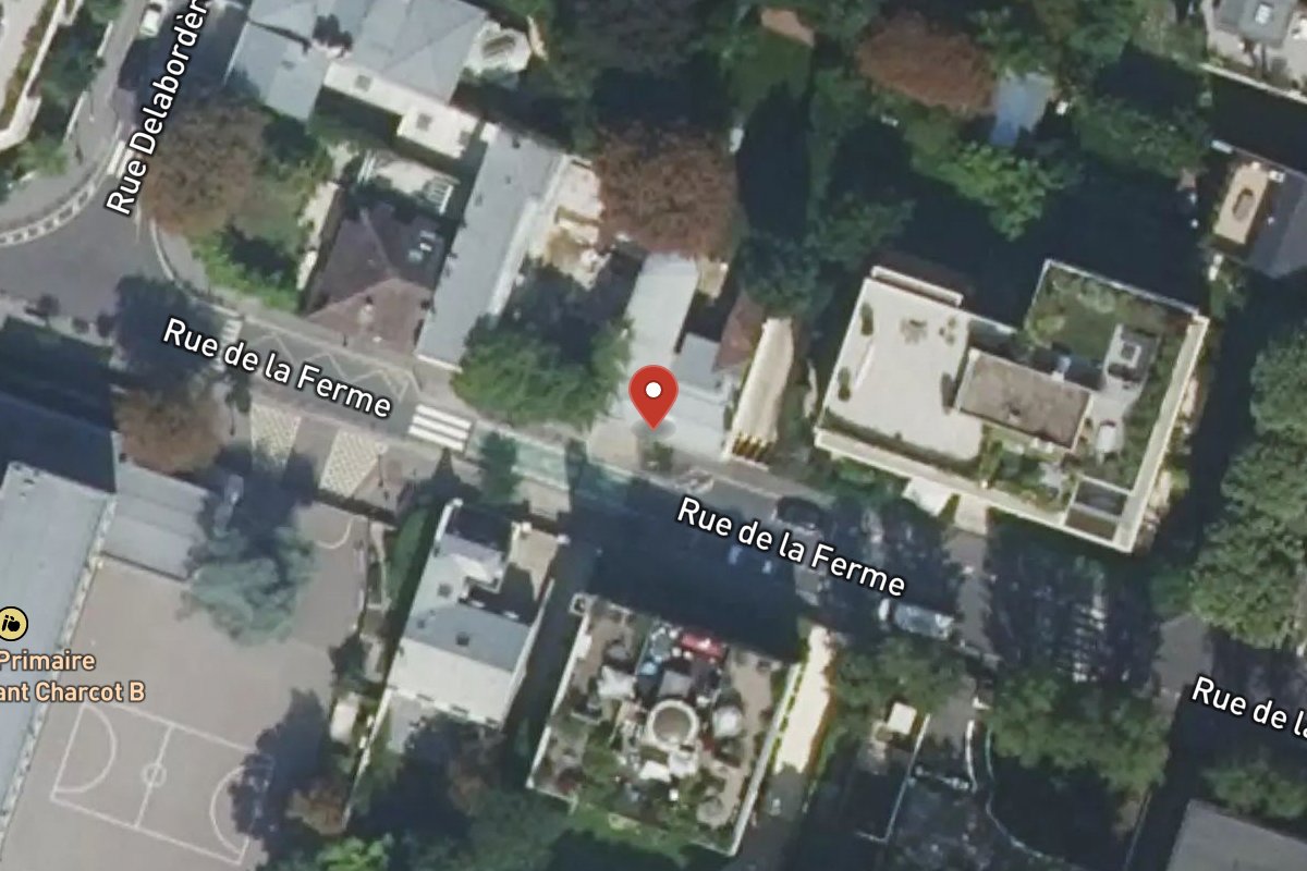 Vue satellite — 8 Rue de la Ferme