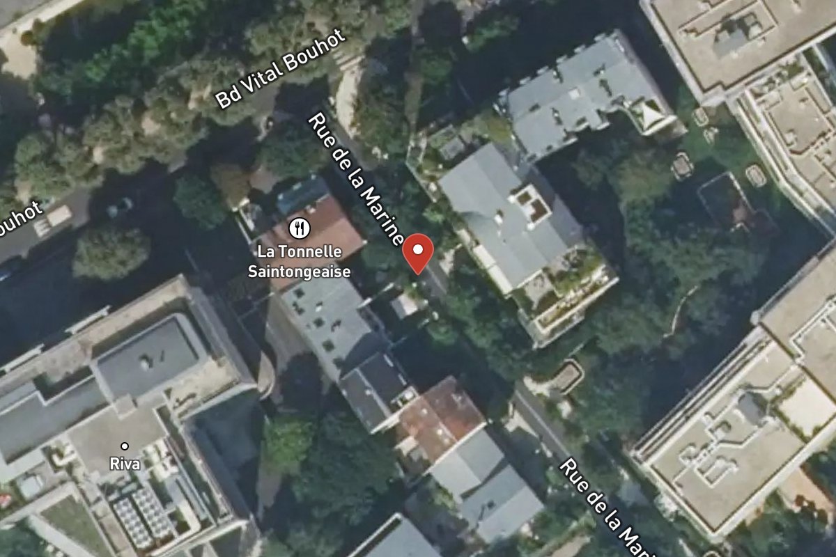 Vue satellite — 11 Rue de la Marine