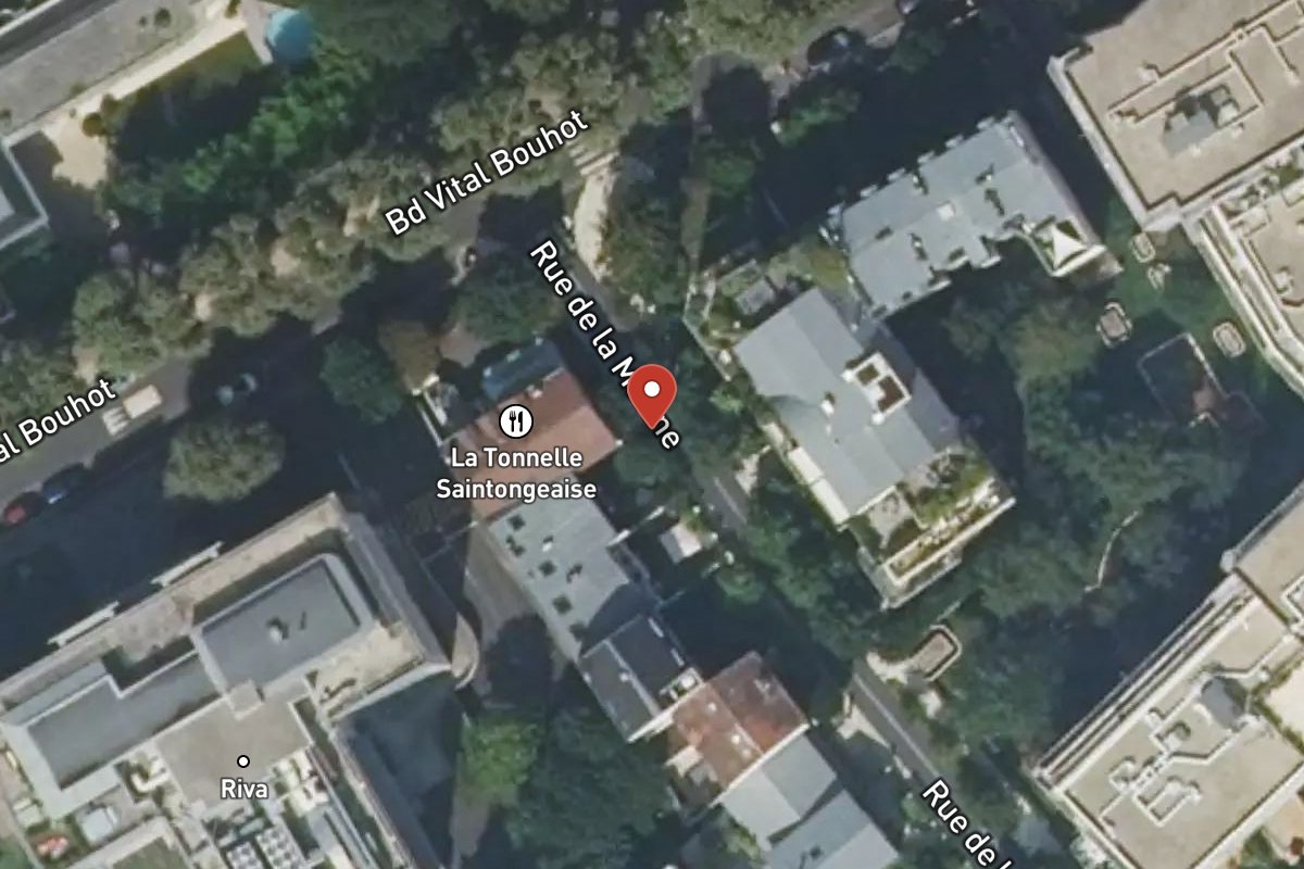 Vue satellite — 13 Rue de la Marine