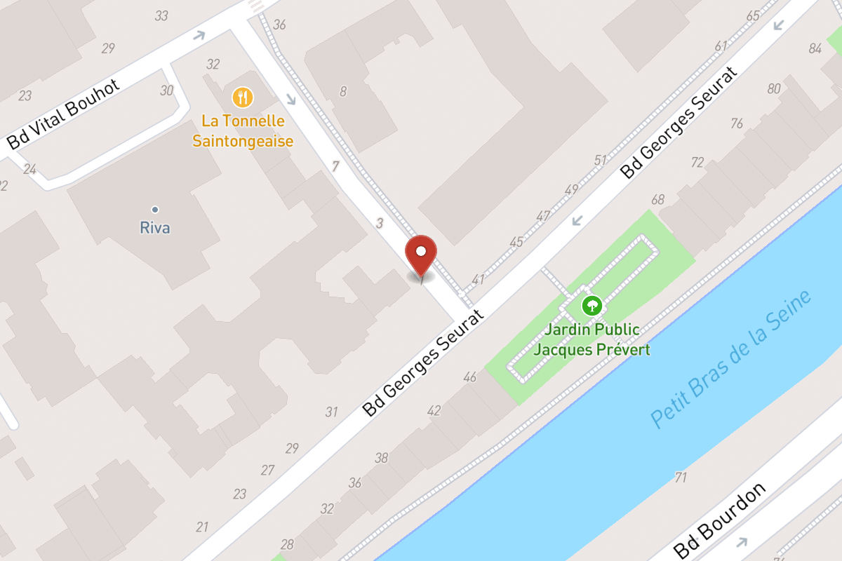 Plan de situation — 1 Rue de la Marine