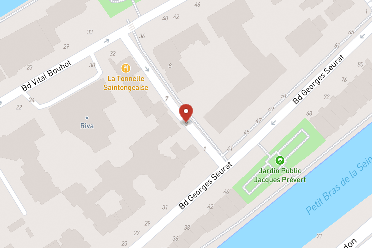 Plan de situation — 3 Rue de la Marine