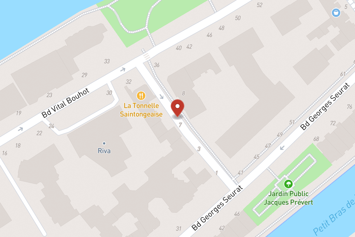 Plan de situation — 8 Rue de la Marine