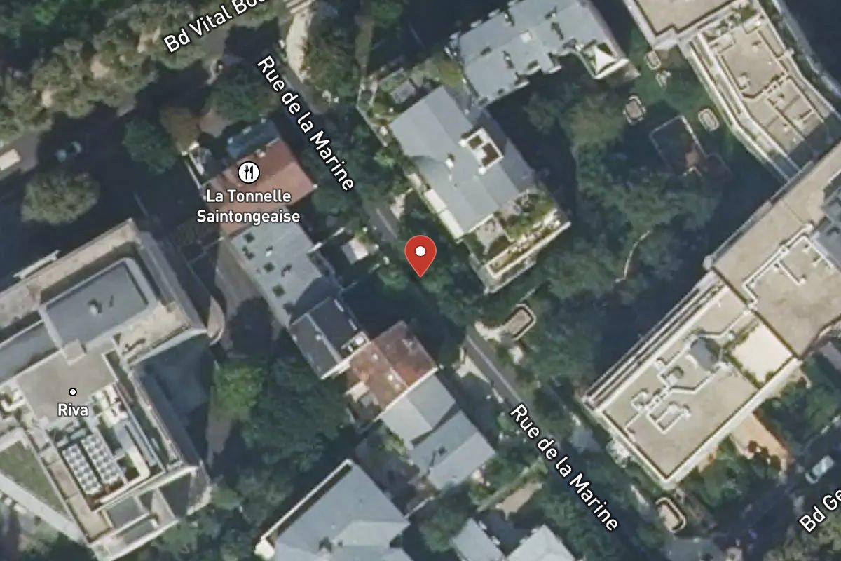 Vue satellite — 8 Rue de la Marine