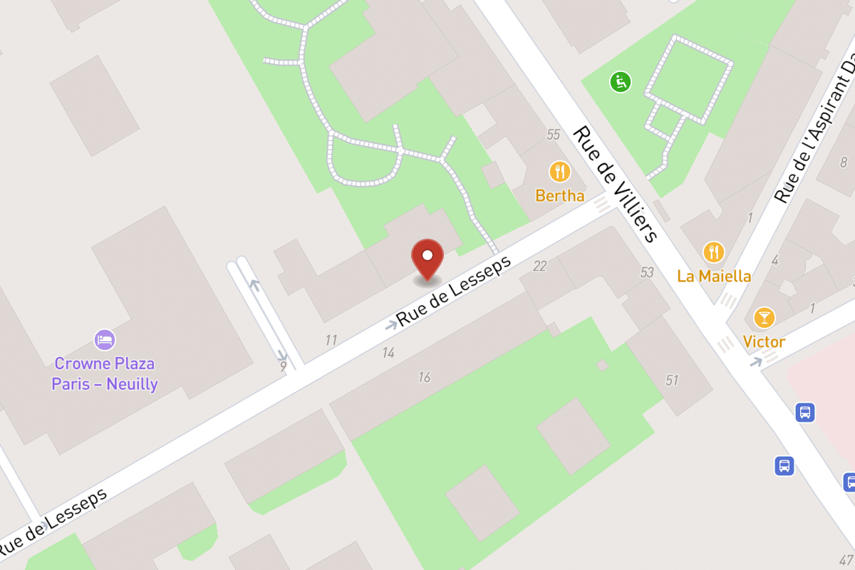 Plan de situation — 13 Rue de Lesseps