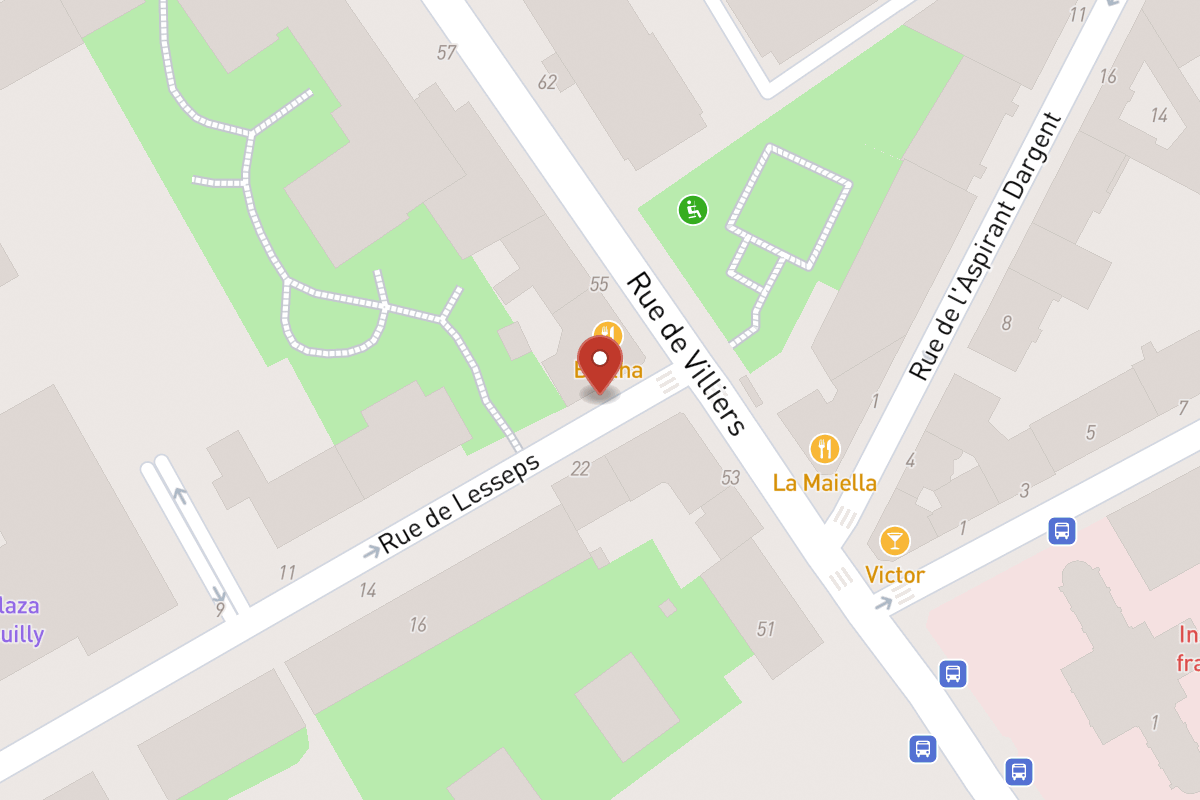Plan de situation — 15 Rue de Lesseps