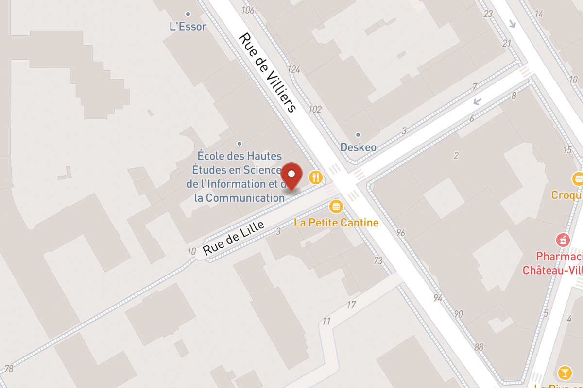 Plan de situation — 2 Rue de Lille