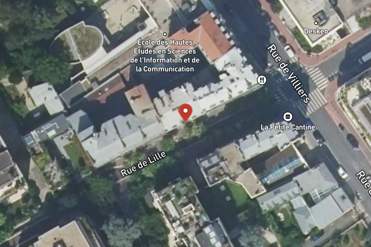 Vue satellite — 4 Rue de Lille