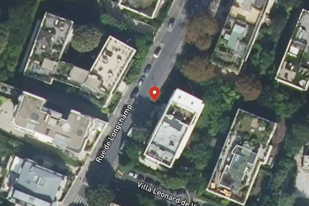 Vue satellite — 103 Rue de Longchamp
