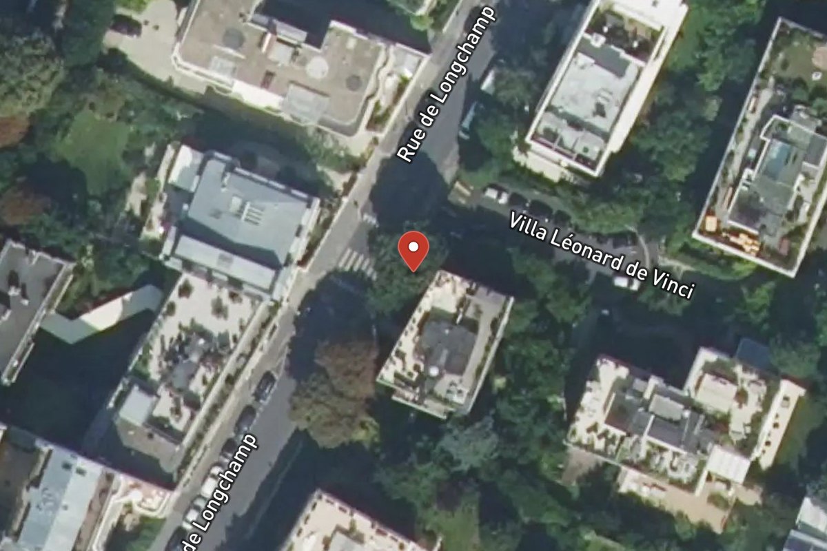 Vue satellite — 105BIS Rue de Longchamp