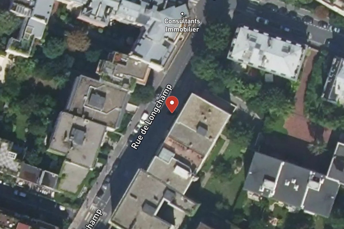 Vue satellite — 119 Rue de Longchamp