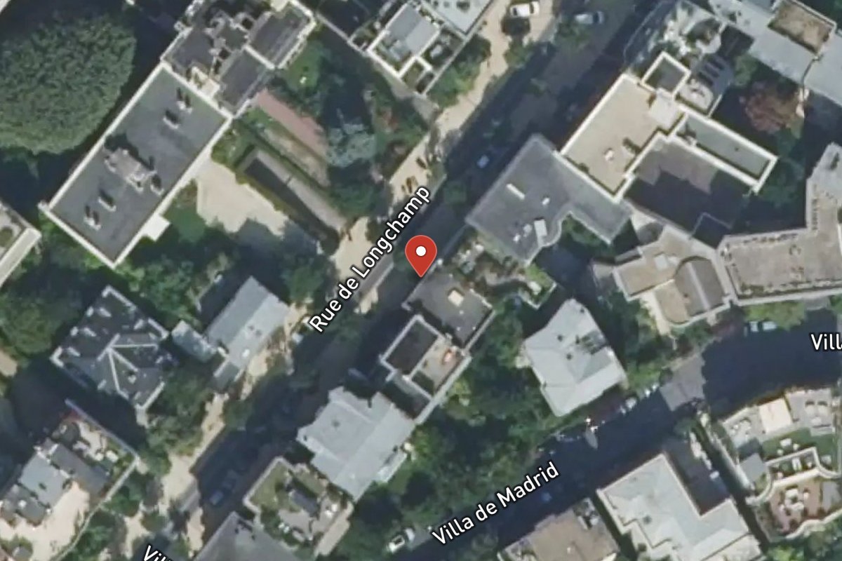 Vue satellite — 23BIS Rue de Longchamp