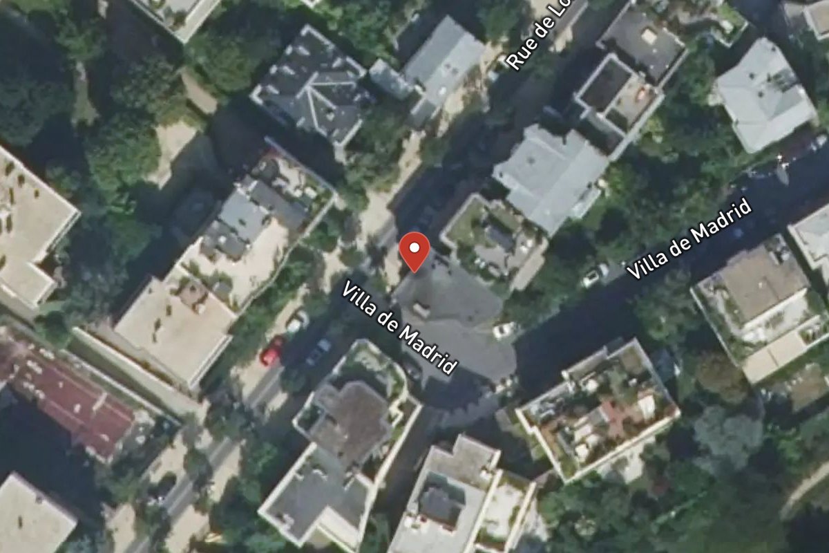 Vue satellite — 31 Rue de Longchamp