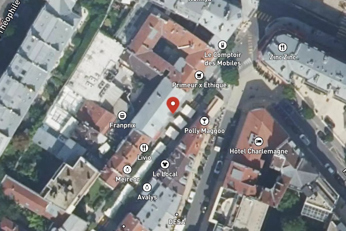 Vue satellite — 4BIS Rue de Longchamp