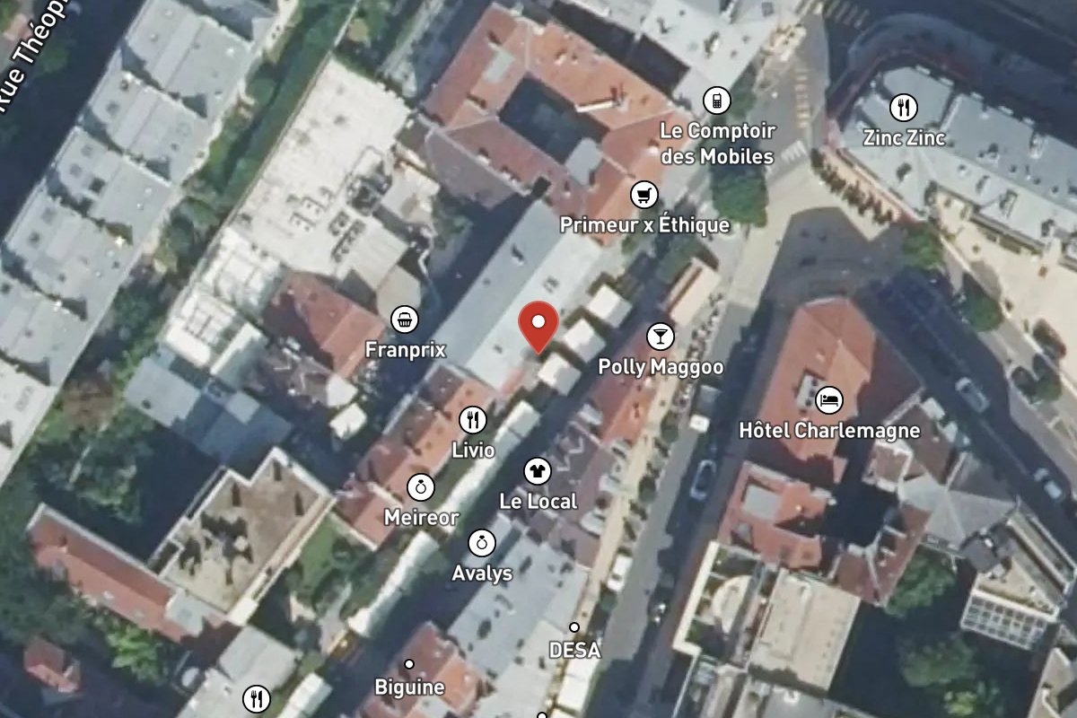 Vue satellite — 4 Rue de Longchamp