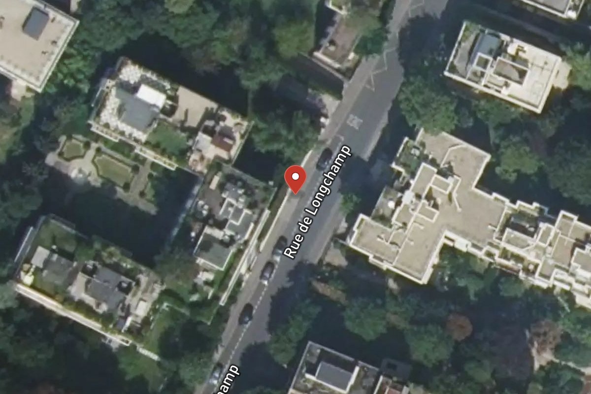 Vue satellite — 60 Rue de Longchamp