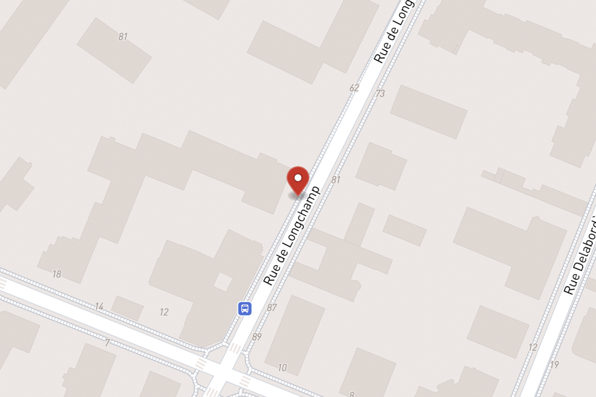 Plan de situation — 64 Rue de Longchamp