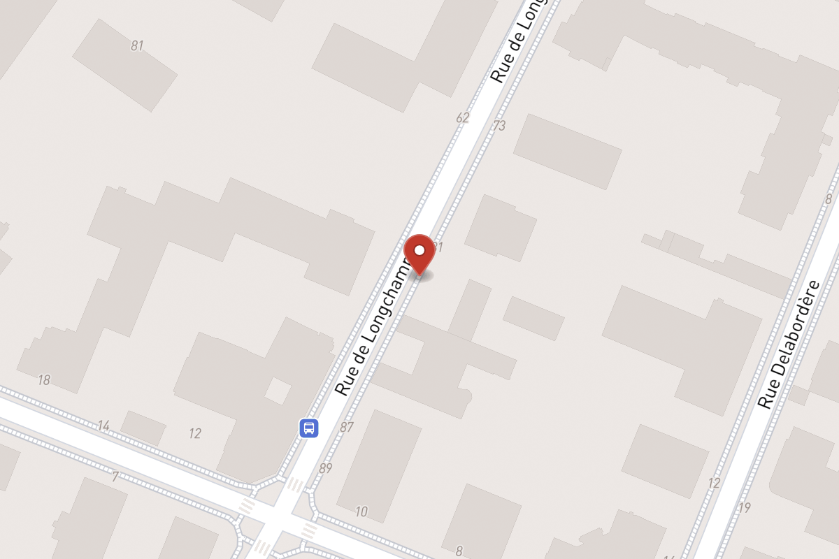 Plan de situation — 81BIS Rue de Longchamp