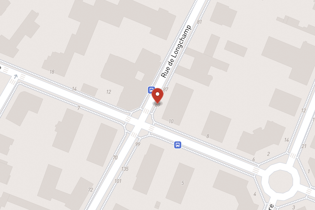 Plan de situation — 89 Rue de Longchamp
