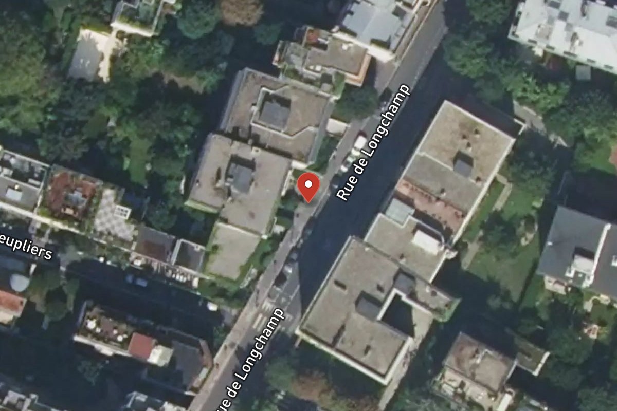 Vue satellite — 92 Rue de Longchamp