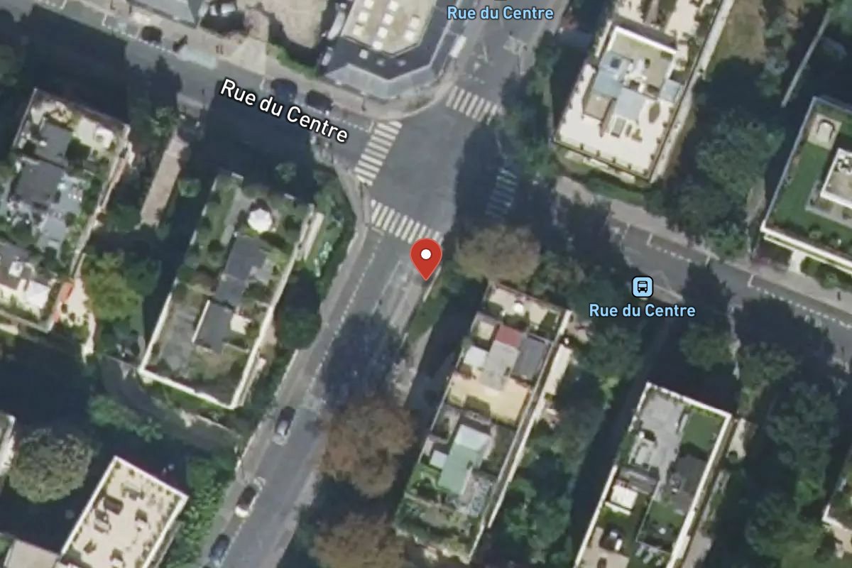 Vue satellite — 99 Rue de Longchamp
