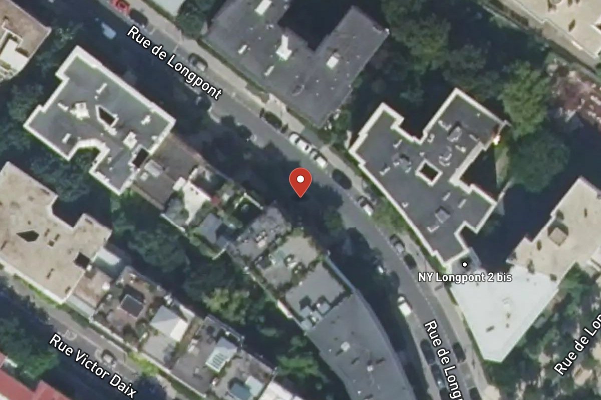 Vue satellite — 11 Rue de Longpont