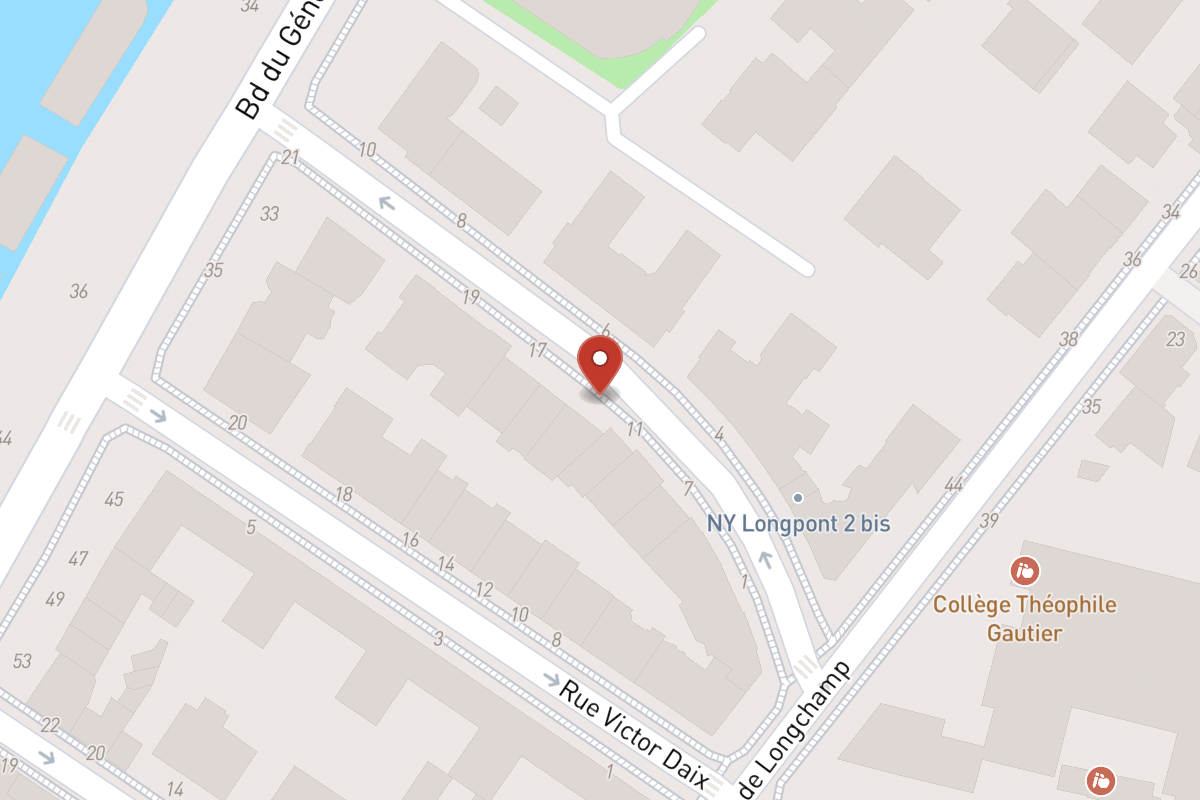 Plan de situation — 13 Rue de Longpont