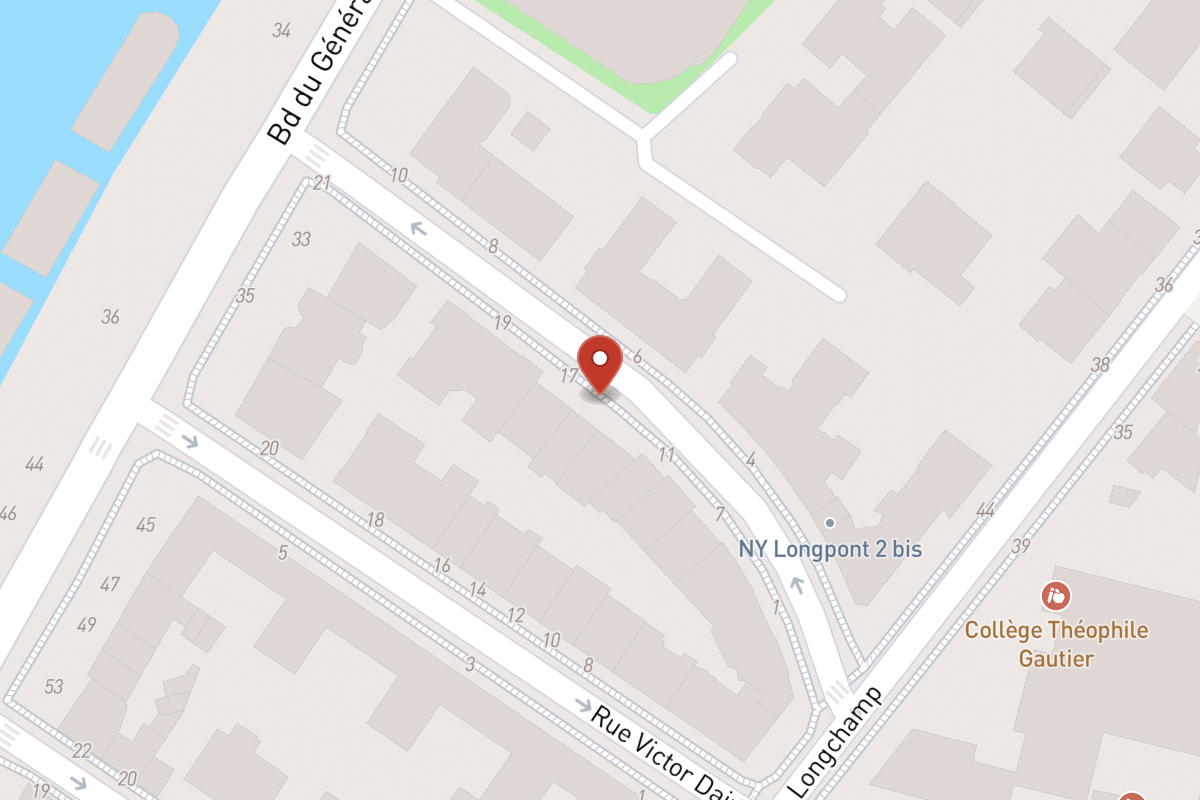 Plan de situation — 15 Rue de Longpont