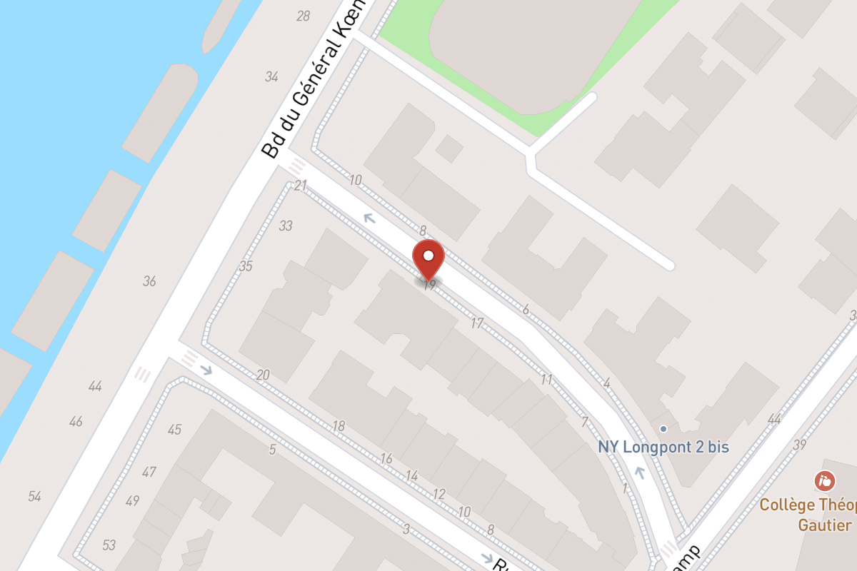 Plan de situation — 19 Rue de Longpont